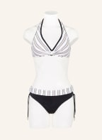 Lidea Neckholder-Bikini-Top COASTLINES, Farbe: WEISS/ CREME/ SCHWARZ (Bild 1)