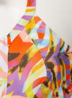 Lidea Badeanzug CIRCUS, Farbe: WEISS/ ORANGE/ LILA (Bild 1)
