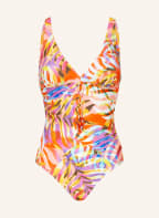Lidea Badeanzug CIRCUS, Farbe: ORANGE/ WEISS/ LILA (Bild 1)