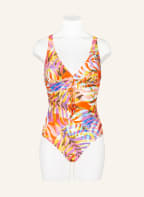 Lidea Badeanzug CIRCUS, Farbe: ORANGE/ WEISS/ LILA (Bild 1)