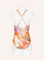 Lidea Badeanzug CIRCUS, Farbe: ORANGE/ WEISS/ LILA (Bild 1)