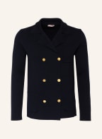VALENTINO Knit blazer regular fit, Color: DARK BLUE (Image 1)