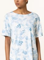 mey Nachthemd Serie VERENA , Farbe: WEISS/ HELLBLAU (Bild 1)