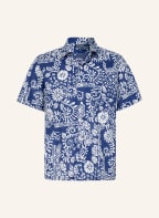 POLO RALPH LAUREN Kurzarm-Hemd MADRAS Custom Fit, Farbe: BLAU/ WEISS (Bild 1)