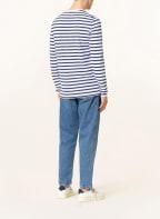 POLO RALPH LAUREN Longsleeve, Farbe: WEISS/ DUNKELBLAU (Bild 1)