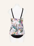 Charmline Tankini TROPIC DAYNIGHT, Farbe: WEISS/ SCHWARZ/ GRÜN (Bild 1)