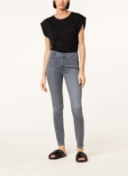 7 for all mankind Skinny jeans ILLUSION MOON with Swarovski crystals, Color: ST GREY (Image 1)