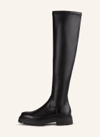 MRS & HUGS Overknee boots, Color: BLACK (Image 1)