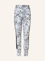 JET SET 7/8-Tights JUMP, Farbe: SCHWARZ/ WEISS/ GRAU (Bild 1)