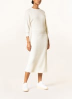 FABIANA FILIPPI Knit dress with merino wool, Color: ECRU (Image 1)