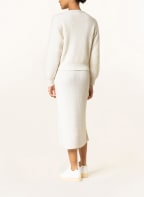 FABIANA FILIPPI Cardigan with merino wool, Color: ECRU (Image 1)