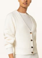 FABIANA FILIPPI Cardigan with merino wool, Color: ECRU (Image 1)