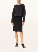 FABIANA FILIPPI Kleid im Materialmix, Farbe: SCHWARZ (Bild 1)
