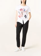 monari T-Shirt mit Schmucksteinen, Farbe: WEISS (Bild 1)