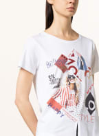 monari T-Shirt mit Schmucksteinen, Farbe: WEISS (Bild 1)