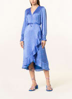 NEO NOIR Wickelkleid EVA, Farbe: BLAU/ ROT/ WEISS (Bild 1)