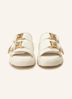 BOTTEGA VENETA Plateau-Pantoletten FLASH, Farbe: STRING (Bild 1)