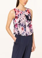 Vera Mont Jumpsuit, Farbe: DUNKELBLAU/ ROSA (Bild 1)