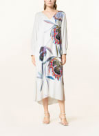 IVI collection Dress, Color: WHITE/ BLUE/ FUCHSIA (Image 1)