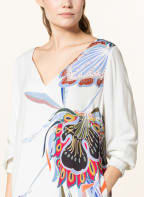 IVI collection Dress, Color: WHITE/ BLUE/ FUCHSIA (Image 1)