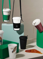 KPM Shoulder straps for to-go cup, Color: BLACK (Image 1)