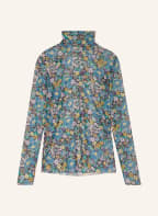 rich&royal Longsleeve aus Mesh, Farbe: BLAU/ GRÜN/ LILA (Bild 1)