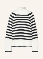 rich&royal Rollkragenpullover, Farbe: ECRU/ DUNKELBLAU (Bild 1)