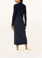 rich&royal Kleid im Materialmix, Farbe: DUNKELBLAU (Bild 1)