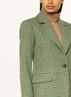 rich&royal Blazer mit Glitzergarn, Farbe: GRÜN/ HELLGRÜN/ BRAUN (Bild 1)