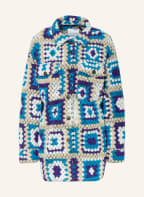 rich&royal Jacke, Farbe: BEIGE/ DUNKELLILA/ BLAU (Bild 1)