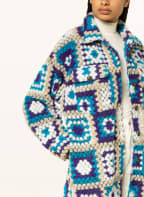 rich&royal Jacke, Farbe: BEIGE/ DUNKELLILA/ BLAU (Bild 1)