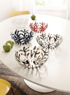 ALESSI Fruit bowl MEDITERANEO, Color: SILVER (Image 1)