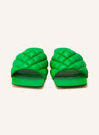 BOTTEGA VENETA Pantoletten PADDED, Farbe: PARAKEET (Bild 1)