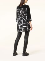 Joseph Ribkoff Blusenshirt im Materialmix, Farbe: SCHWARZ/ WEISS (Bild 1)
