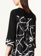 Joseph Ribkoff Blusenshirt im Materialmix, Farbe: SCHWARZ/ WEISS (Bild 1)