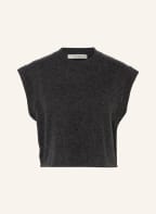 by Aylin Koenig Cropped-Stricktop LYNN aus Merinowolle, Farbe: DUNKELGRAU (Bild 1)