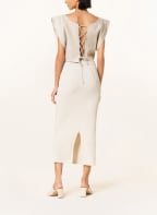 by Aylin Koenig Cropped-Top YUNA mit Leinen , Farbe: BEIGE (Bild 1)