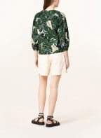 Marc O'Polo Blusenshirt mit 3/4-Arm , Farbe: OLIV/ SCHWARZ/ BEIGE (Bild 1)