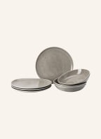 Rosenthal 8er-Set Speiseteller JUNTO, Farbe: GRAU (Bild 1)