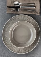 Rosenthal 8er-Set Speiseteller JUNTO, Farbe: GRAU (Bild 1)