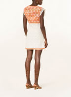 maje Strickkleid ROBY, Farbe: ECRU/ ORANGE/ HELLORANGE (Bild 1)