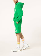 GUESS Sweat shorts , Color: GREEN/ WHITE (Image 1)