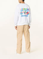 GUESS Sweatshirt GO J BALVIN AMOR, Color: WHITE (Image 1)