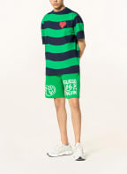 GUESS T-shirt GO J BALVIN WAVE, Color: DARK BLUE/ GREEN/ RED (Image 1)