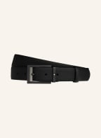 MONTBLANC Leather belt, Color: BLACK (Image 1)