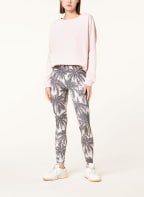 Juvia 7/8 leggings, Color: LIGHT PINK/ GRAY (Image 1)