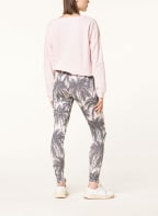 Juvia 7/8 leggings, Color: LIGHT PINK/ GRAY (Image 1)