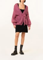 MAIAMI Strickhülle aus Mohair, Farbe: DUNKELROT (Bild 1)