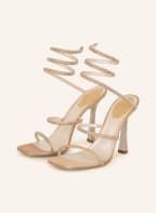 RENE CAOVILLA Sandaletten CLEO mit Schmucksteinen, Farbe: BEIGE (Bild 1)