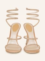 RENE CAOVILLA Sandaletten CLEO mit Schmucksteinen, Farbe: BEIGE (Bild 1)